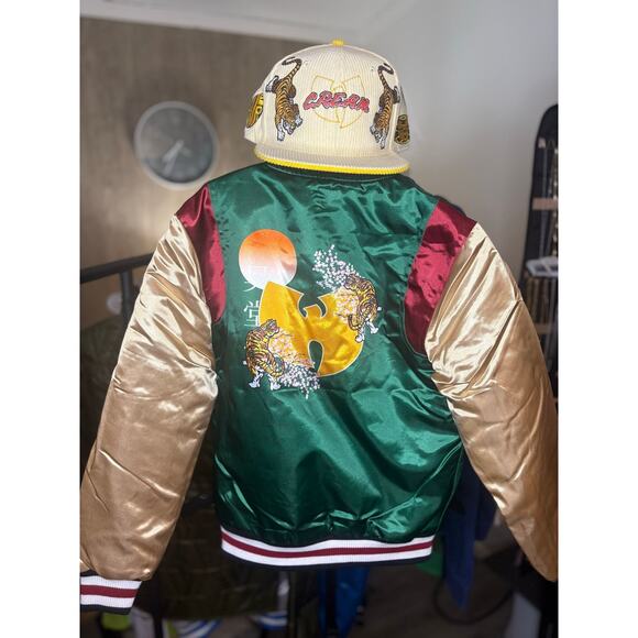 SZ XS Y - Wu-Tang Coat & SnapBack Hat by HeadGear - New/ tags - Picture 2 of 3